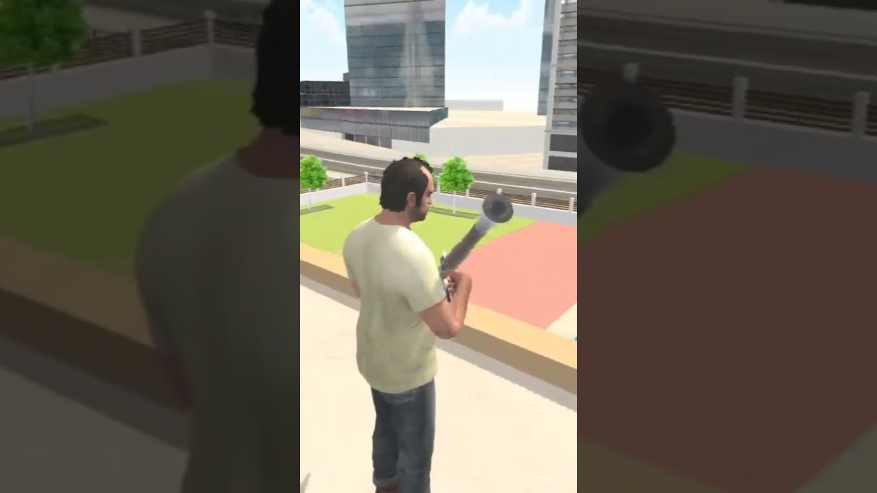 Gta 5 trevor fight with police in indian bike 3d#shorts#indianbike3d