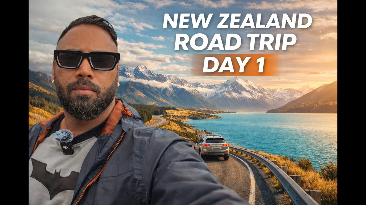 NEWZEALAND ROAD TRIP DAY 1 (SOUTH ISLAND)