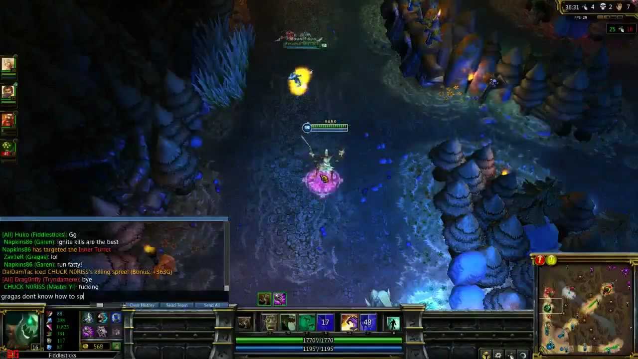 Brand fire vs Fiddlesticks