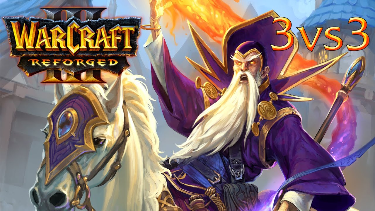 Sobrevivo de milagro / Warcraft III Reforged Gameplay 2025