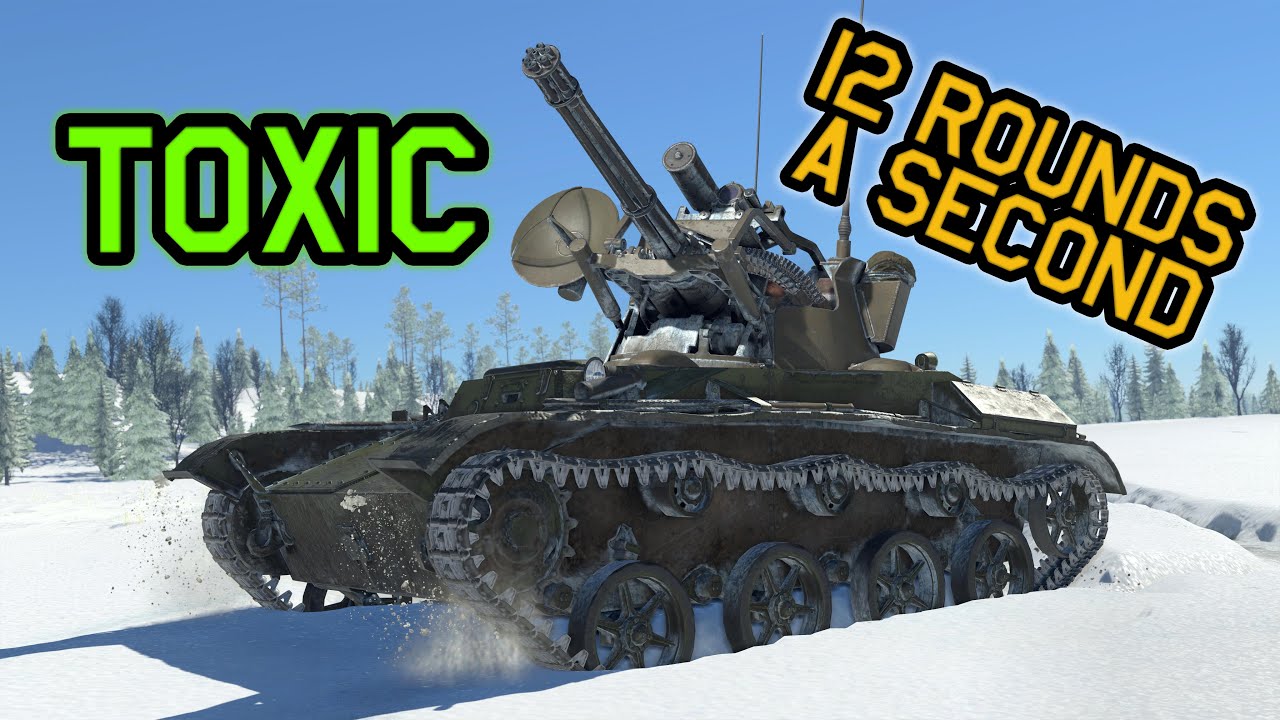 TOXIC 750RPM TANK feat. BI-PLANE - T-60 in War Thunder - OddBawZ