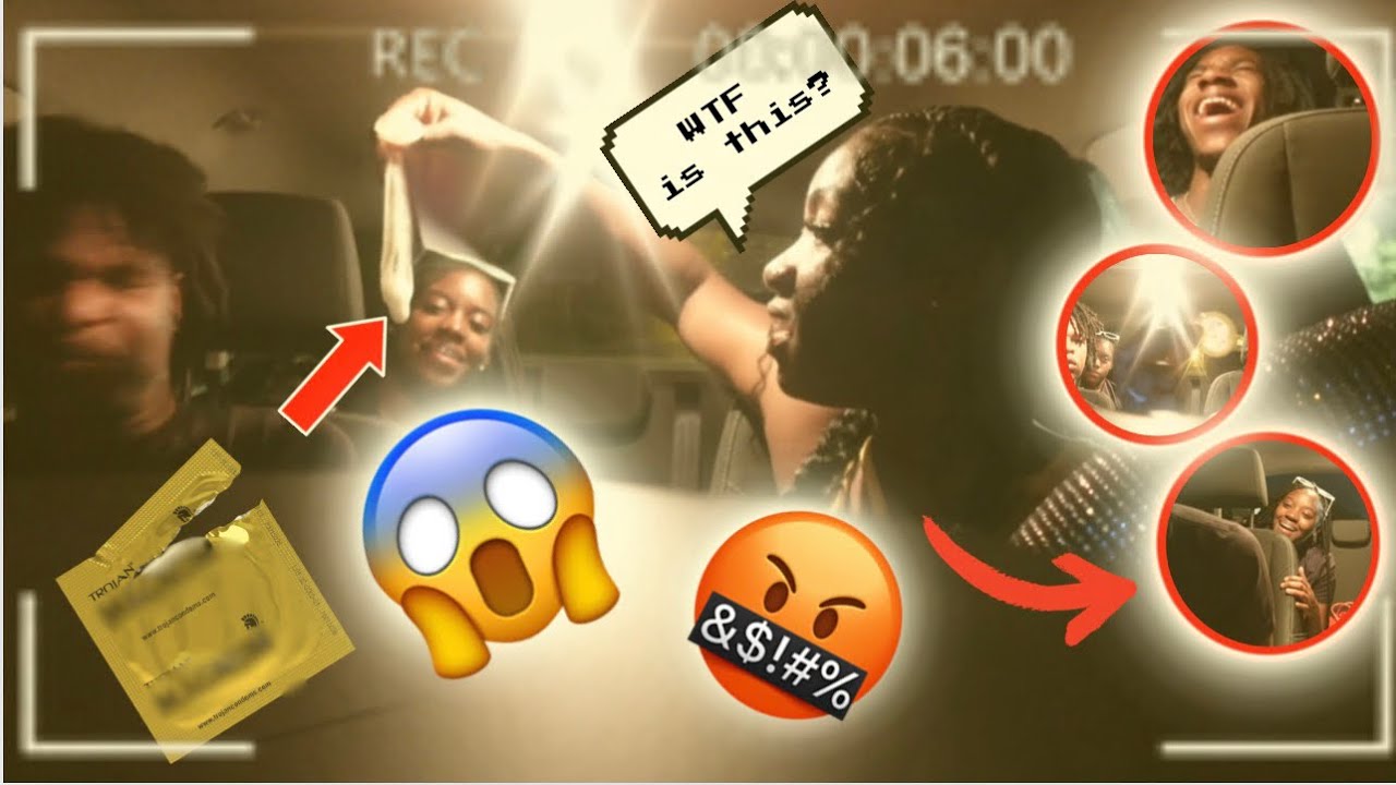 PUTTING A “USED RUBBER” IN THE BACKSEAT PRANK ON COMPANY (HILARIOUS)😂