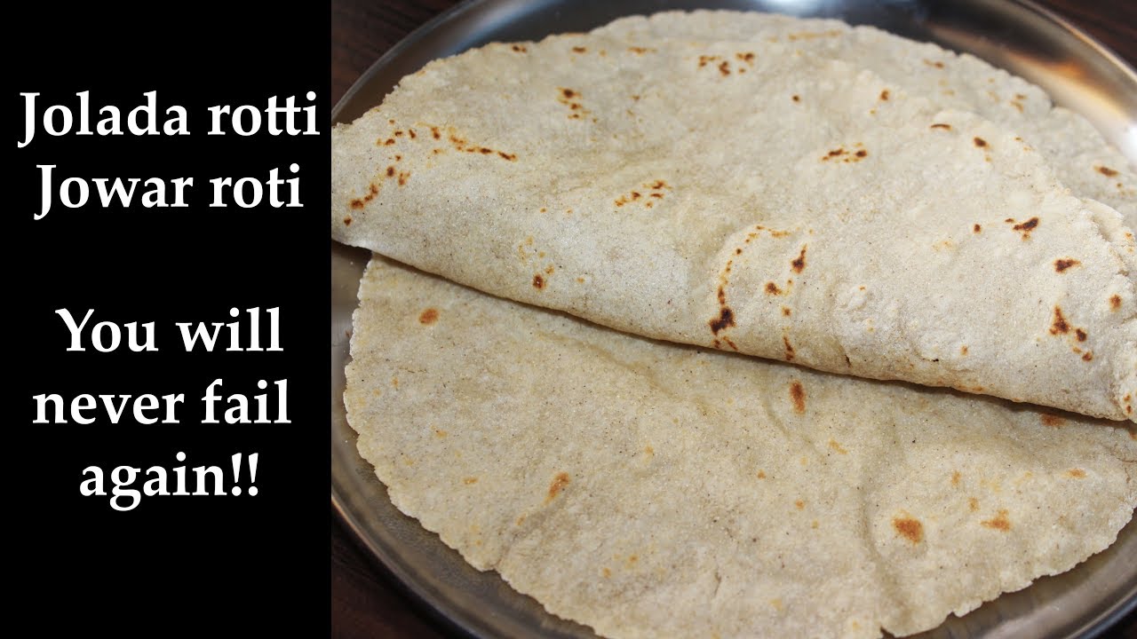 (ಜೋಳದ ರೊಟ್ಟಿ) Jolada rotti recipe Kannada | How to make jowar roti or bhakri - easy tips n tricks