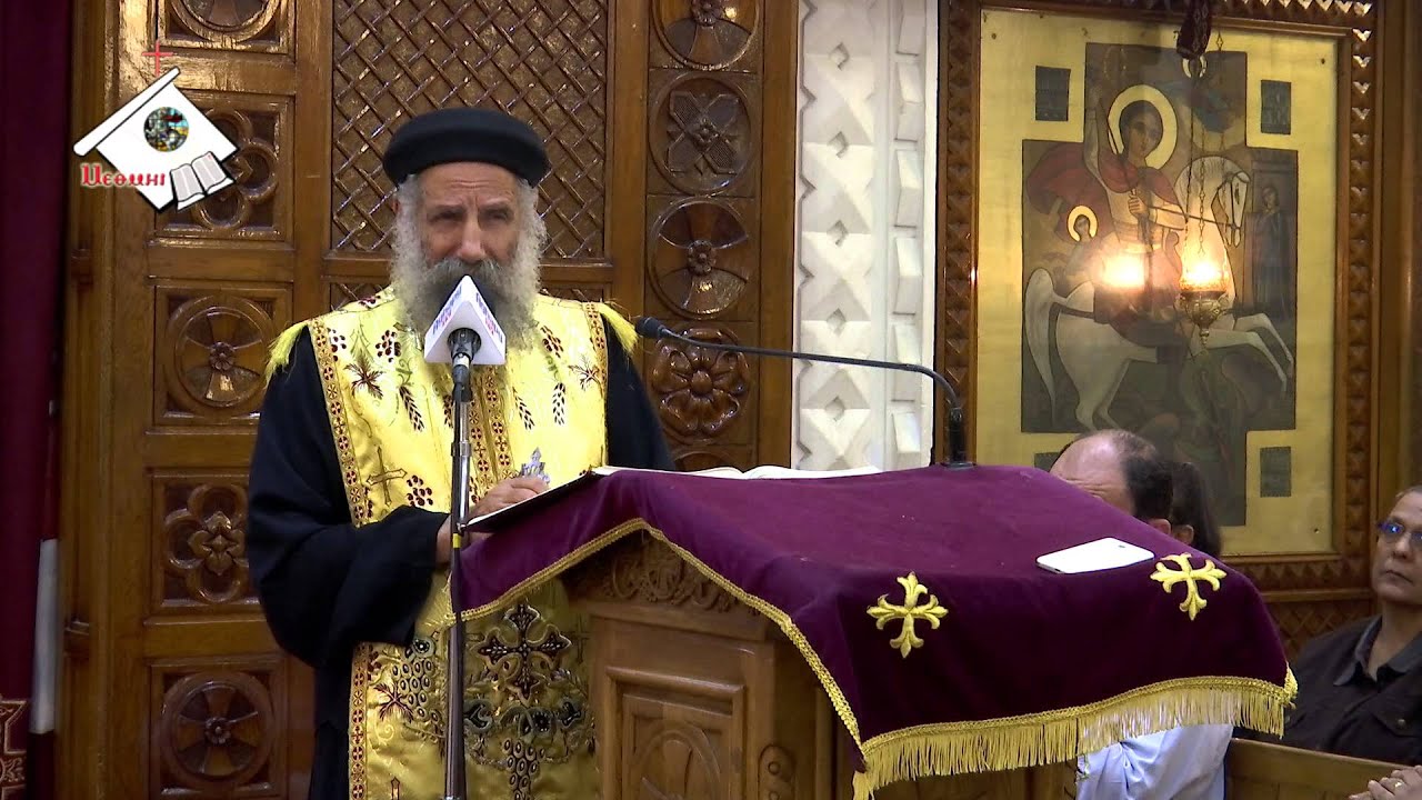 عظة نهضة مارجرجس (عشية العيد) 2015/11/16 - الحضور الإلهي في الكنيسة - القمص لوقا سيداروس