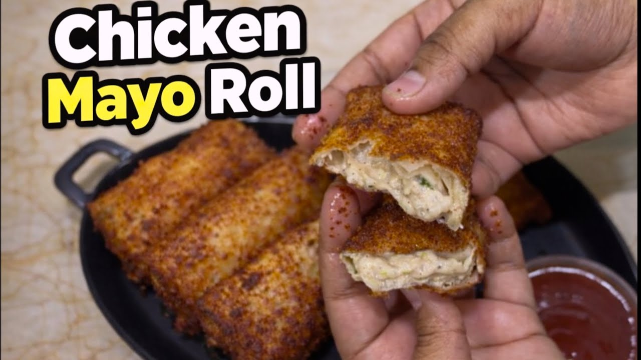 Chicken mayo roll / iftar recipe/ make and store | #ramadanspecial #ramadanseries #fypシ゚viral #fyp 