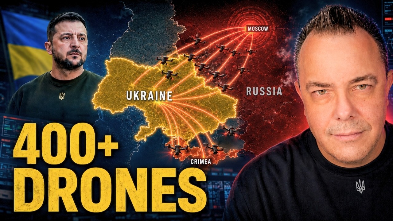 Украина запускает более 400 дронов: план Зеленского в действии