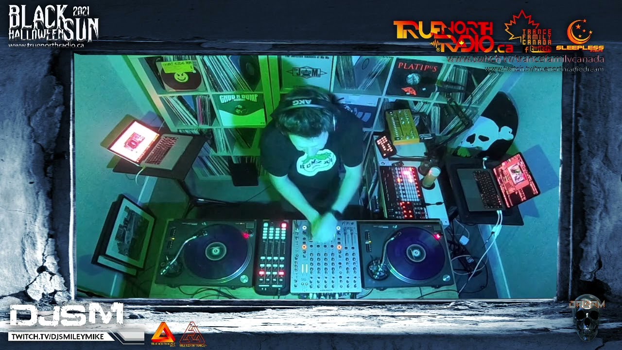 Black Sun Halloween Hard Epic Trance w/ Live Visuals