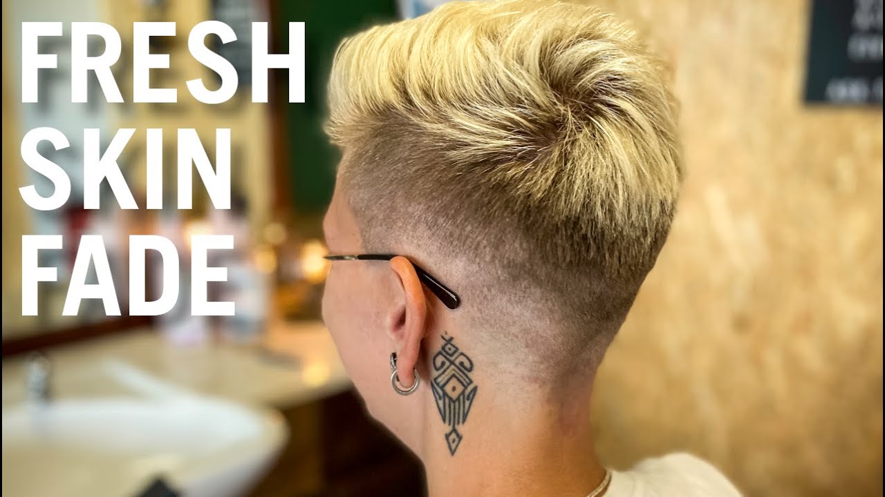 SHE GETS A FRESH SKIN FADE! Super short pixie haircut tutorial by HFDZK
