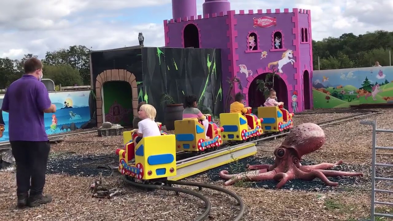 4 Kingdoms adventure park - train ride