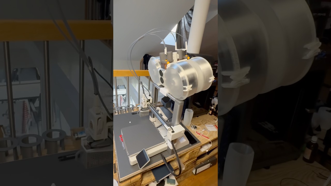 Максимальное обновление для AMS lite🤩👍#layerworks #upgrade #improvement #bambulab #3dprinter