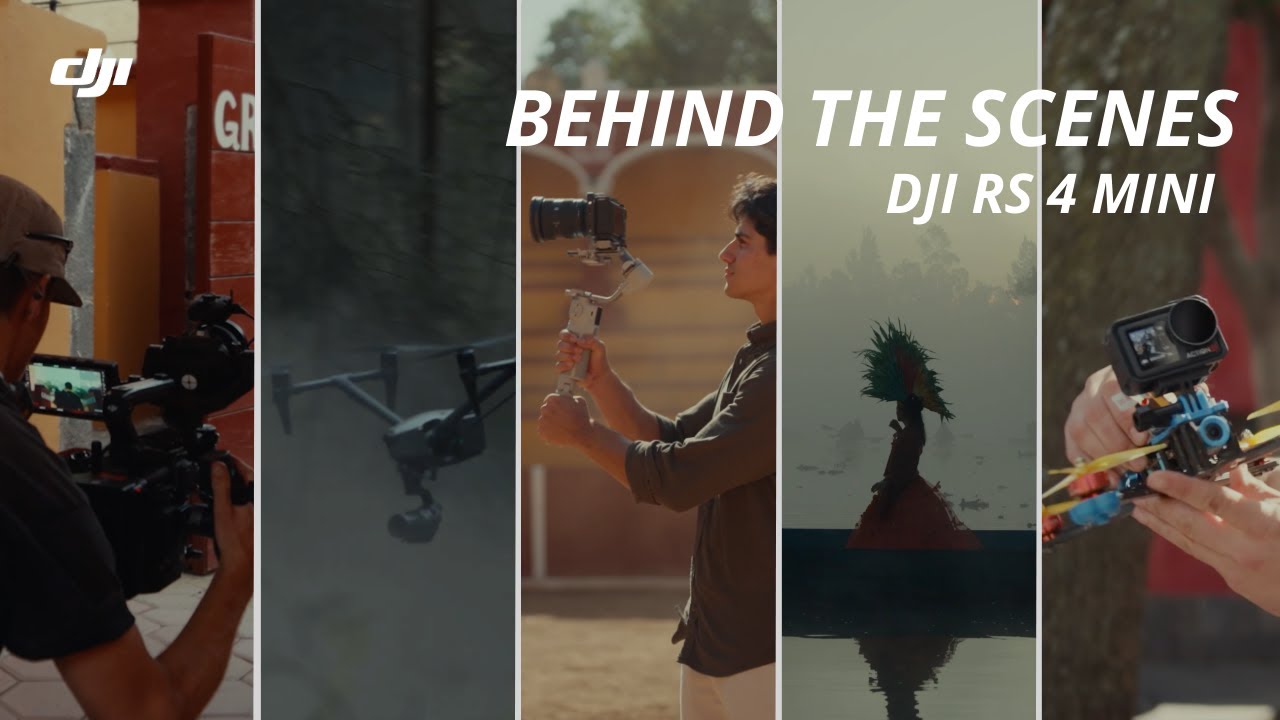 DJI: Behind The Scenes - How The RS 4 Mini Commercial Was Created