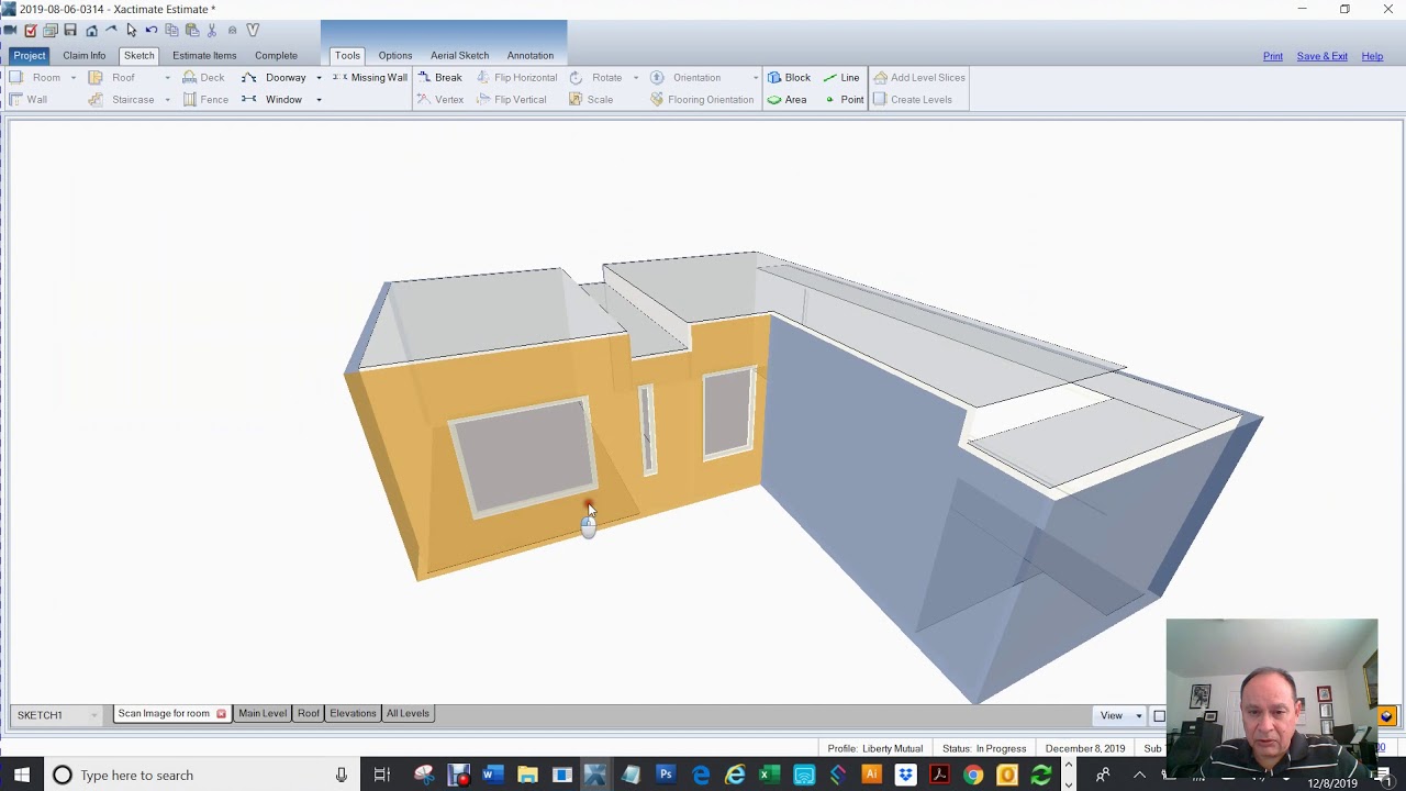 Creating a Drop Box Ceiling, Lower Ceiling or Furr Down in Xactimate (Xactimate)