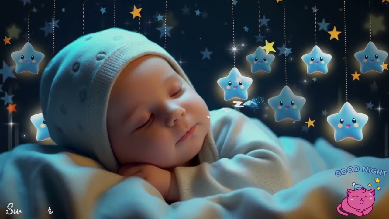Sleep Instantly in 3 Minutes 🎵 Mozart & Brahms Lullabies | Baby Sleep Music for Sweet Dreams 🌙