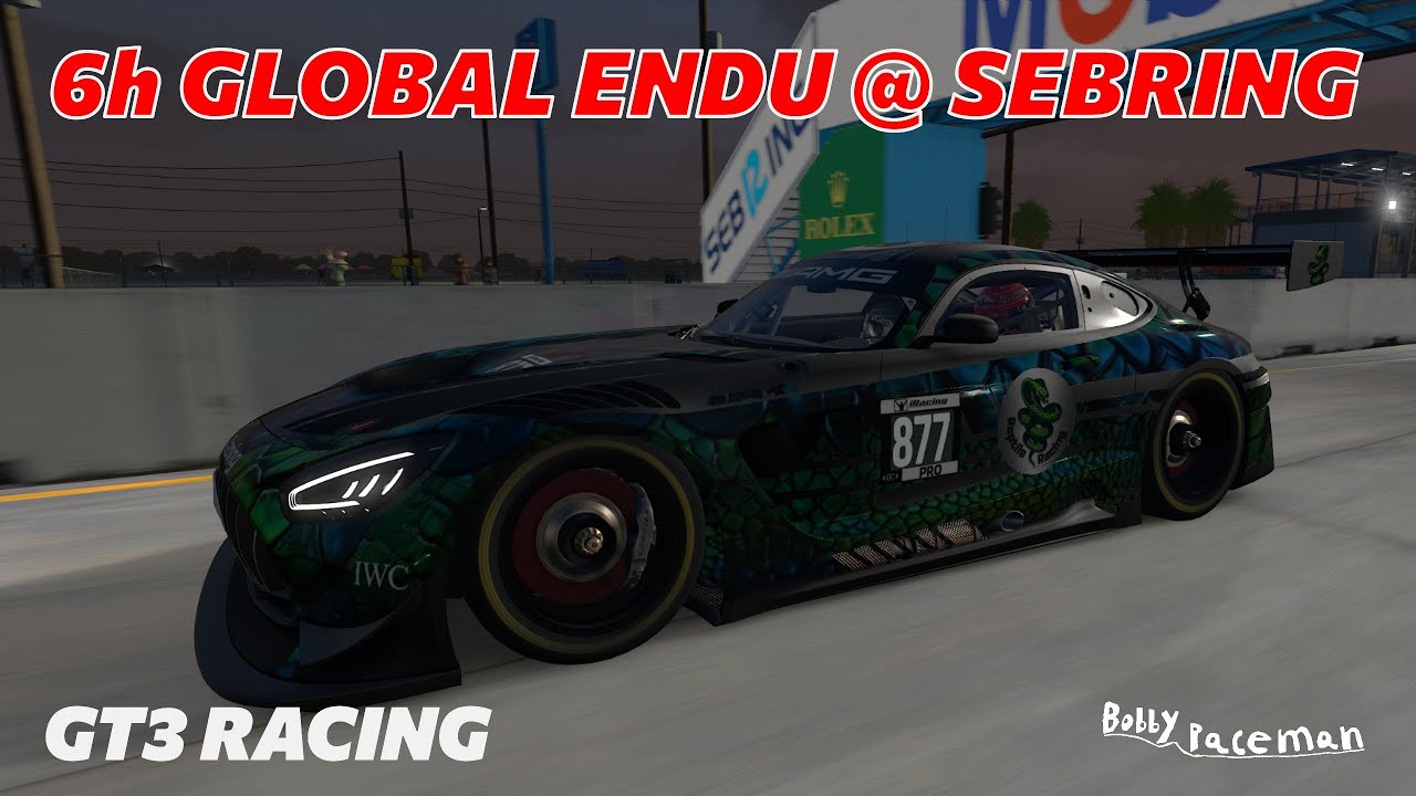 iRacing | Reptile Racing | 6h GLOBAL ENDU @ SEBRING