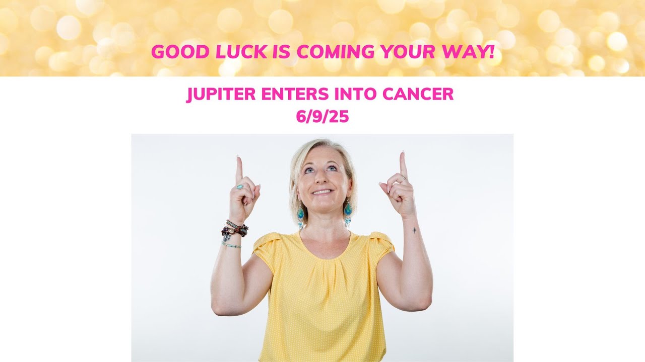 Jupiter in Cancer: GOOD LUCK IS COMING YOUR WAY