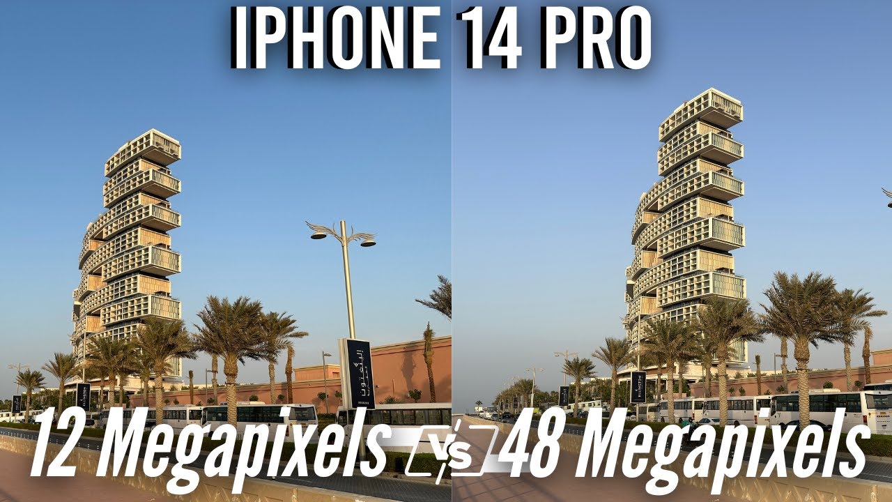 Сравнение ProRAW 48 МП и 12 МП на iPhone 14 Pro