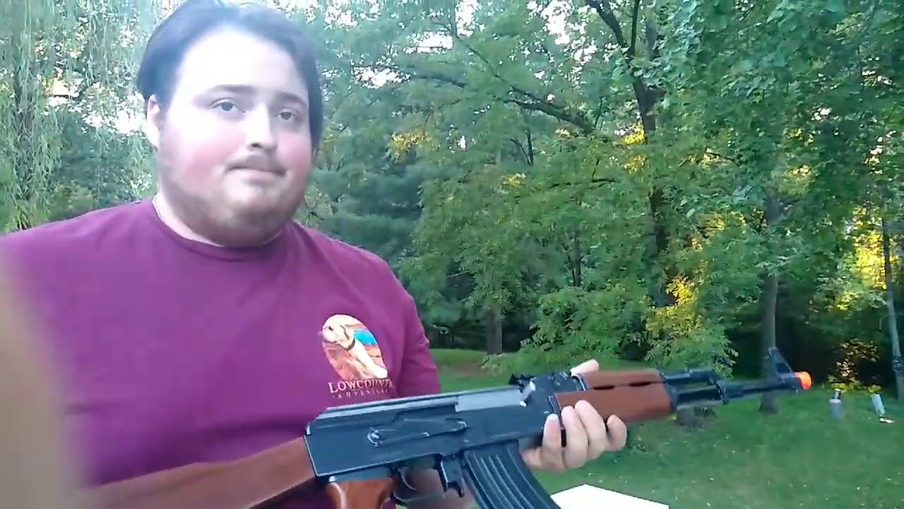 Tokyo Marui AK47 Unboxing and Shooting