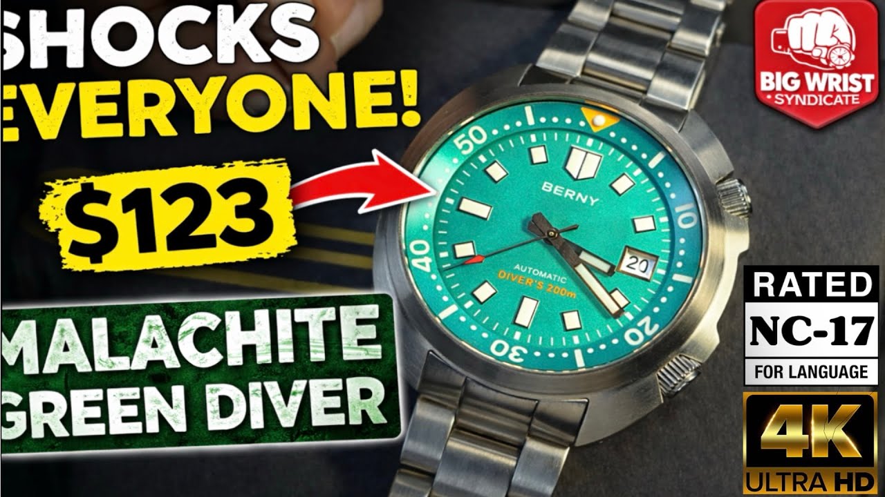 BERNY AM1970MS Review: The Best Budget Compressor Dive Watch?