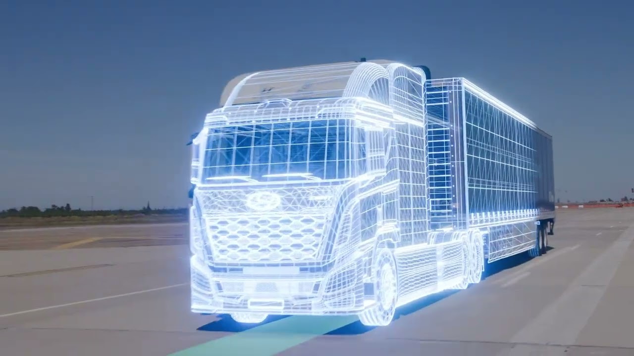 Hyundai Self-Driving Hydrogen-Powered Truck Shows Future of Freight