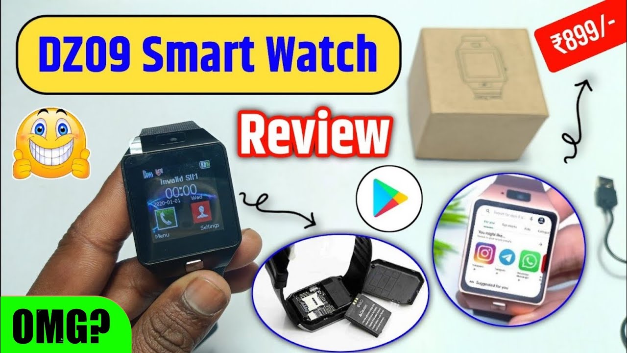 DZ09 smartwatch unboxing and review | only ₹899/- |dz09 smartwatch unboxing |Best Smart watch review