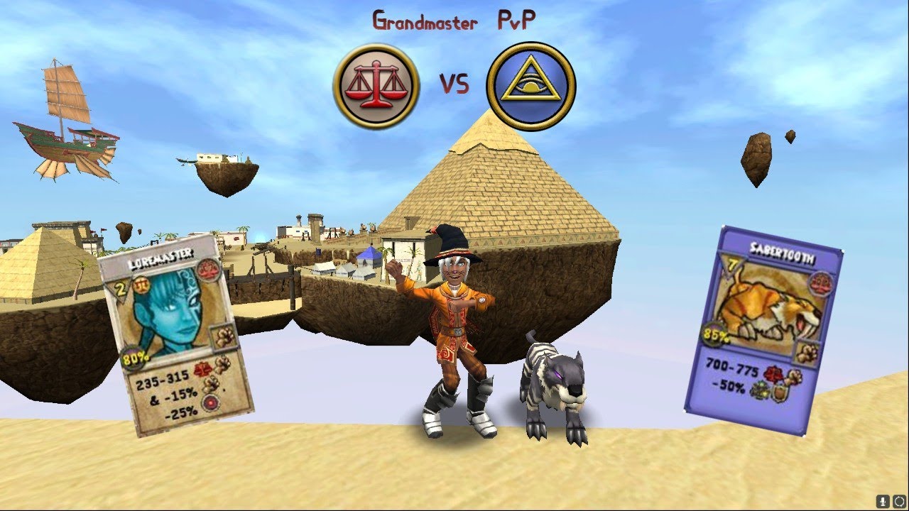 Wizard101 Grandmaster (50) PvP | Balance vs Myth