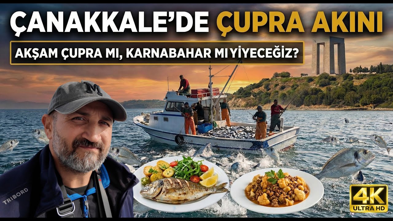 Çanakkale Boğazı'nda Çupra Akını