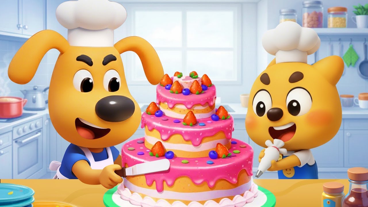 Secret Birthday Party | Happy Birthday | Family Moments | Kids Cartoon | Sheriff Labrador