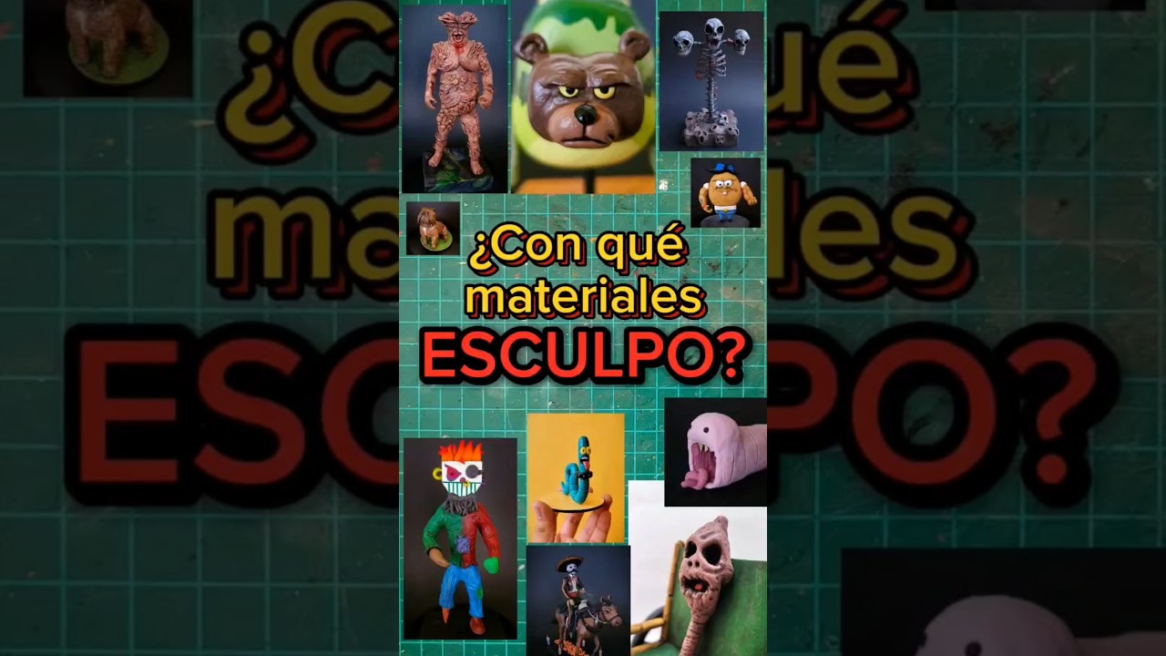 😱 &iquest;Qu&eacute; MATERIAL para MODELAR utilizo? #artefano #art #sculpture #tutorial #tips #escultura