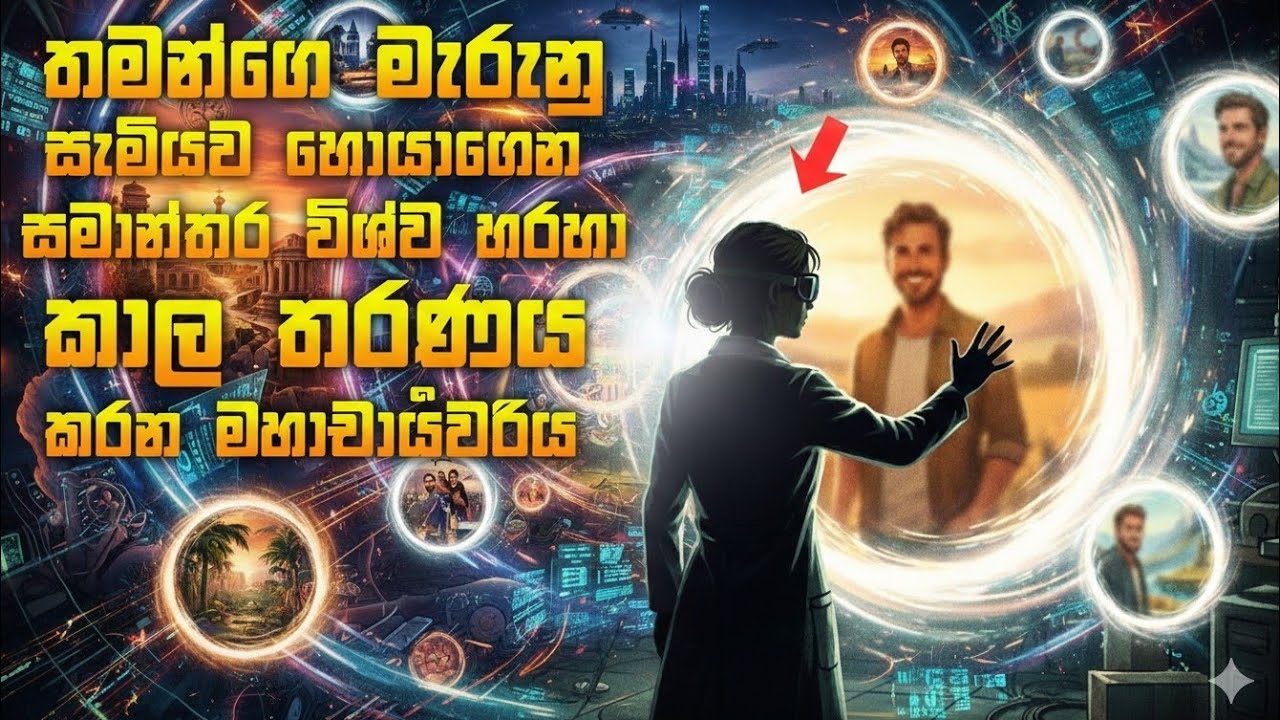 සමාන්තර විශ්වයන් අතර සැඟවුණු අභිරහස් ආදර කතාව |Time Travel move sinhala 