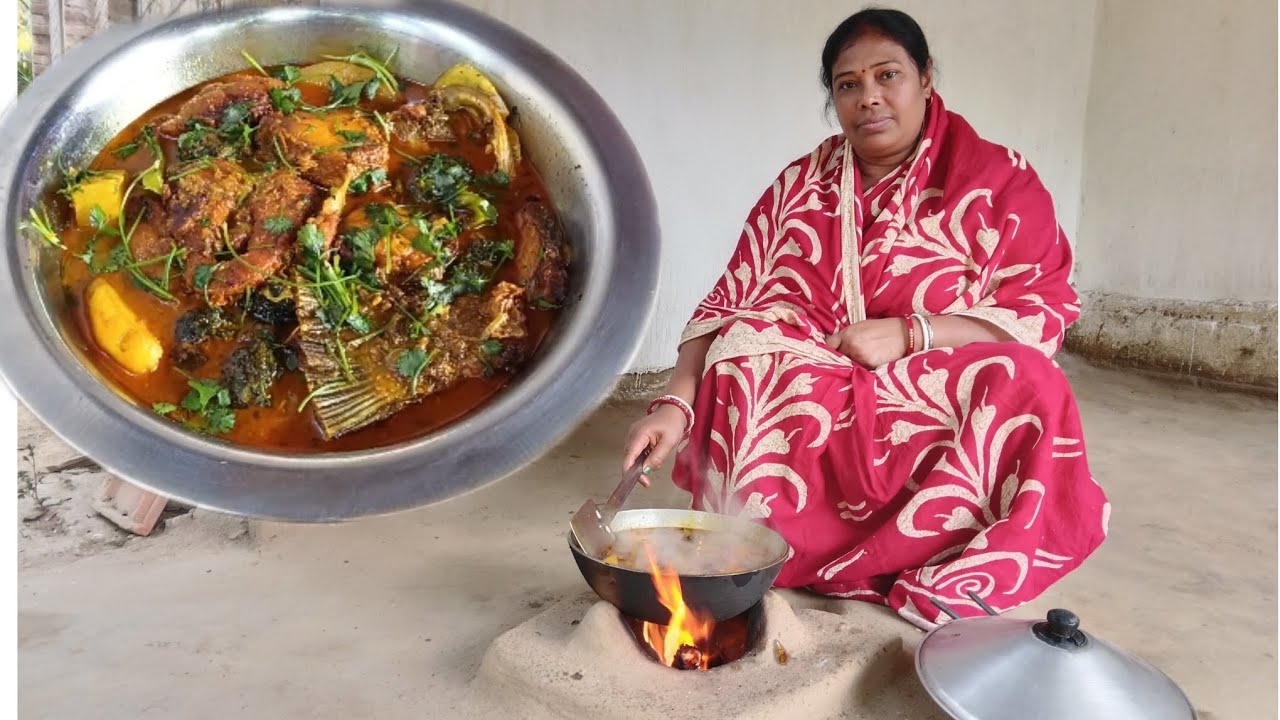 আমার রান্নাঘরে এই প্রথমবার  ব্রোকলি দিয়ে রুই মাছ রান্না করলাম