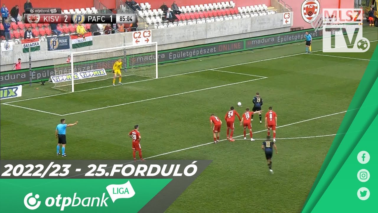 Kisvárda Master Good – Puskás Akadémia FC | 2-2 | (1-0) | OTP Bank Liga | 25. forduló | MLSZTV