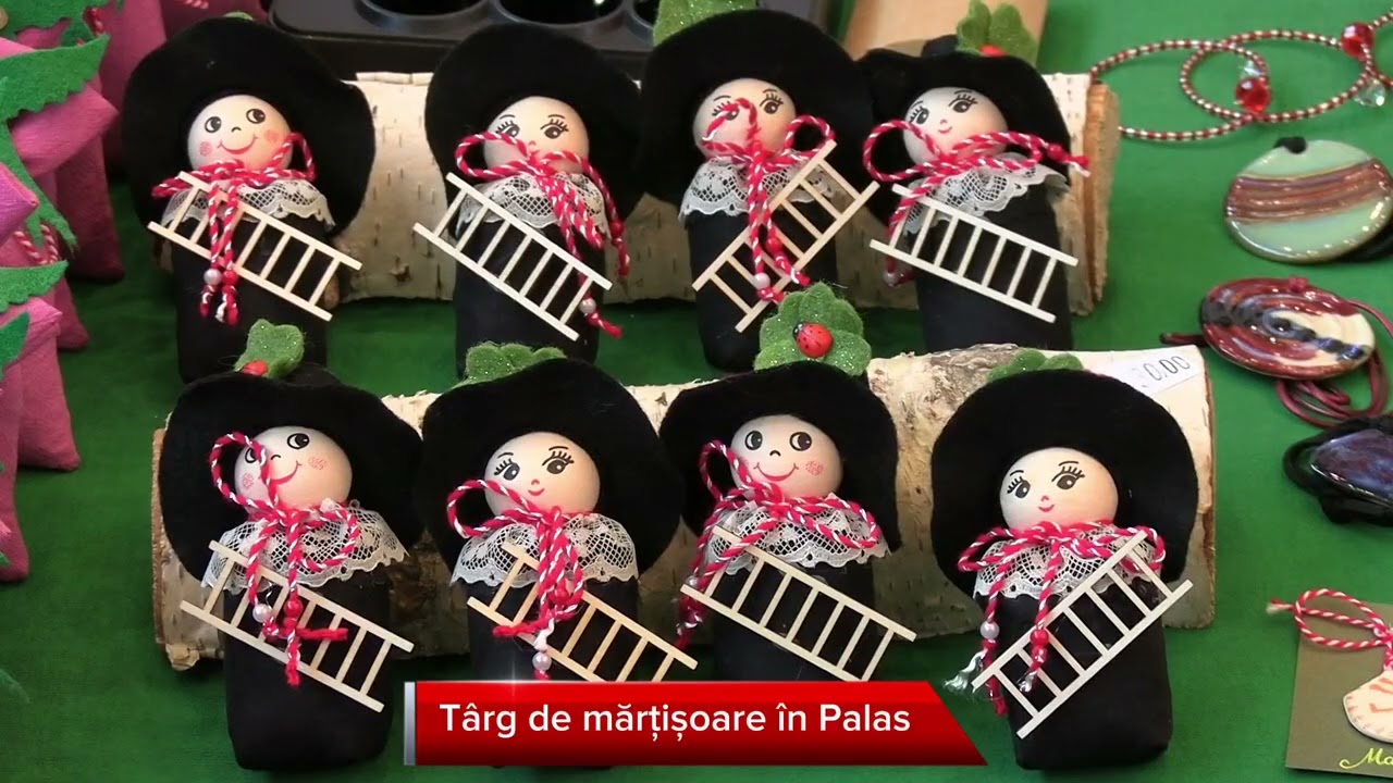 Târg de mărțișoare în Palas
