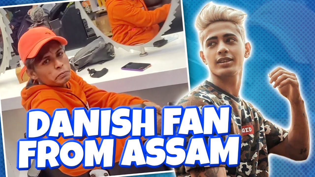 MET DANISH FAN FROM ASSAM AT SHANUZ SALON