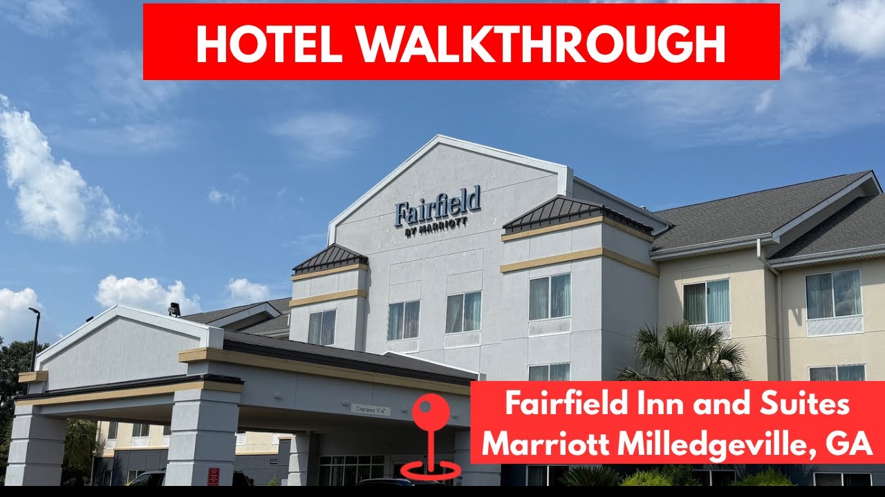 Hotel Walkthrough Video for Fairfield Marriott Milledgeville Georgia