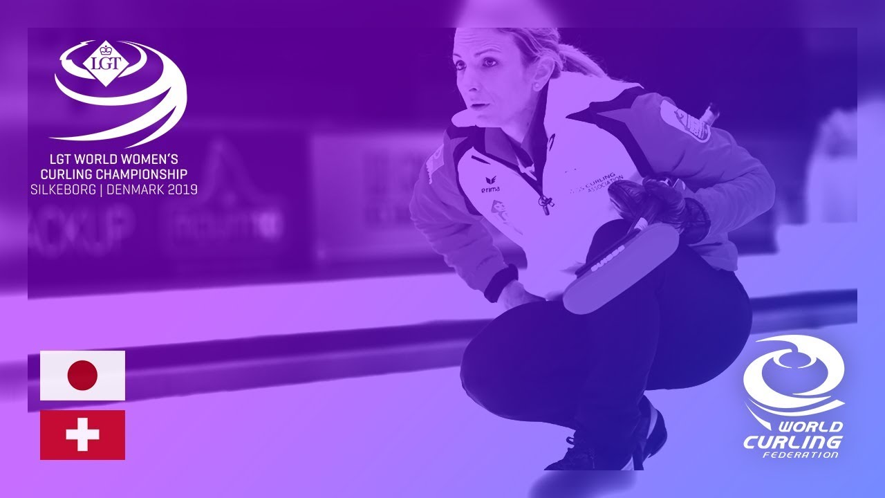 Japan v Switzerland - round robin - LGT World Women's Curling Championships 2019