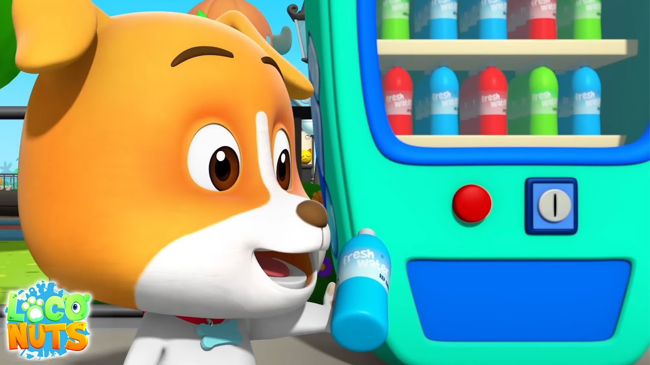Máquina Expendedora Animación Divertida y más Vídeos de Dibujos Animados para Niños