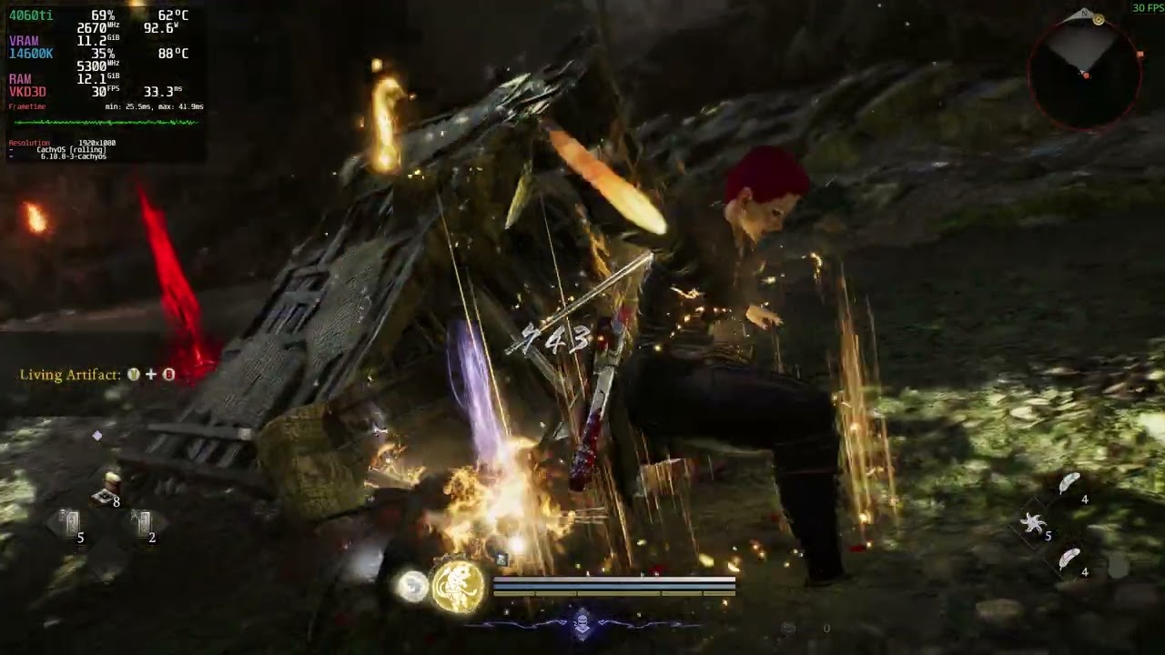 Nioh 3 -  setting made it playable at 30 FPS