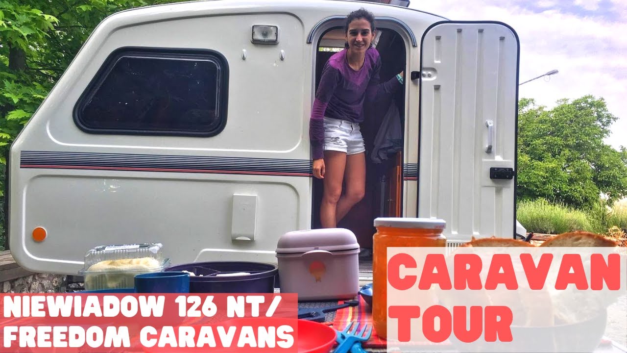 Caravan Tour - Niewiadow 126 / Freedom Caravans (Karavan Turu: Mutfak,Tuvalet,Duş,Yatak,Buzdolabı)