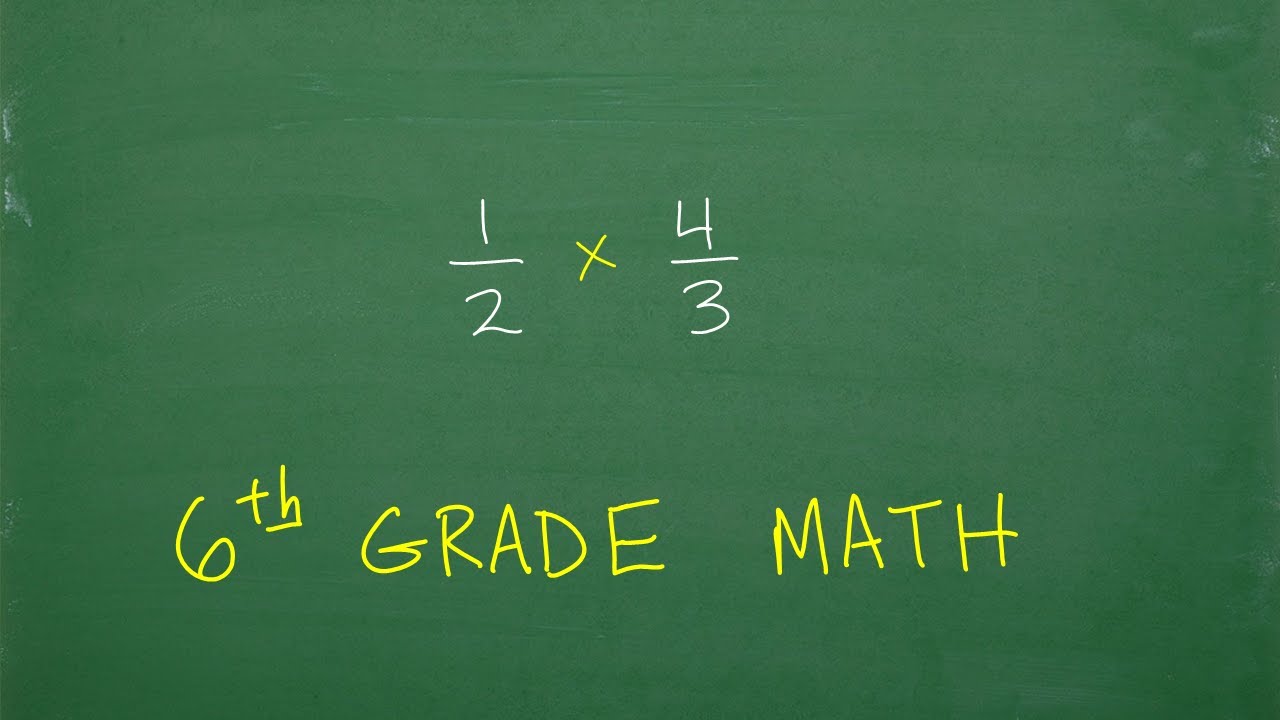 How to Multiply Fractions &ndash; 6th Grade Math