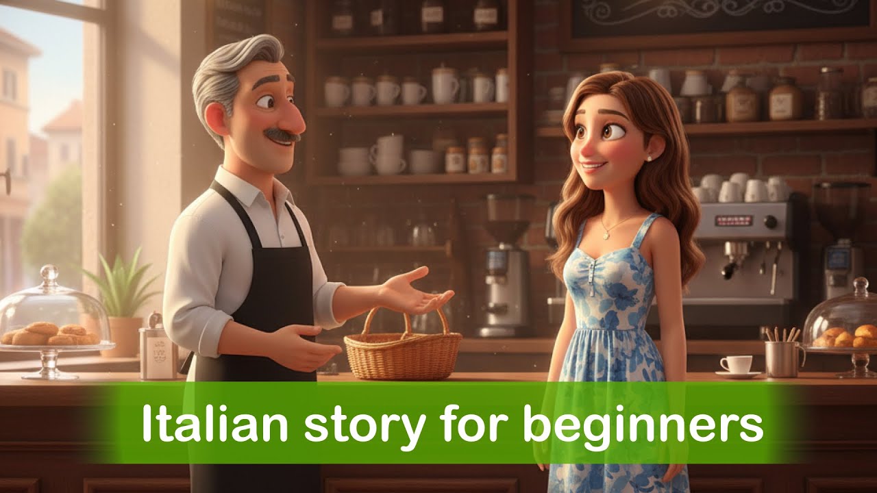 Real ITALIAN Conversation YOU WILL UNDERSTAND! | Learn Italian with Stories (A1)