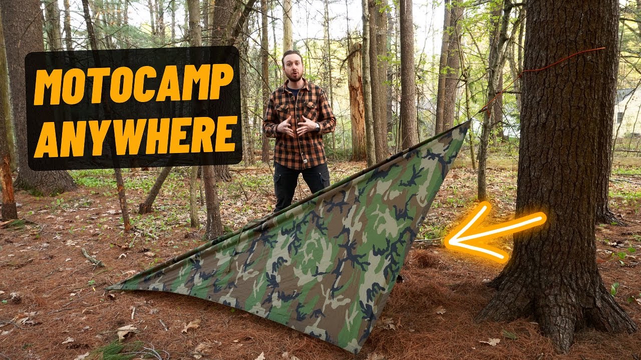 Motocamp Anywhere: максимально компактная установка для мотокемпинга