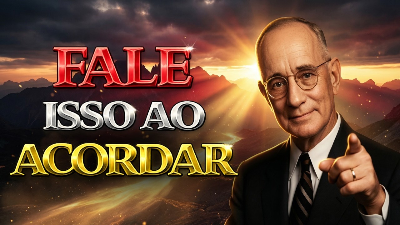 Diga essa palavra ao acordar e o dinheiro vai te procurar | Napoleon Hill