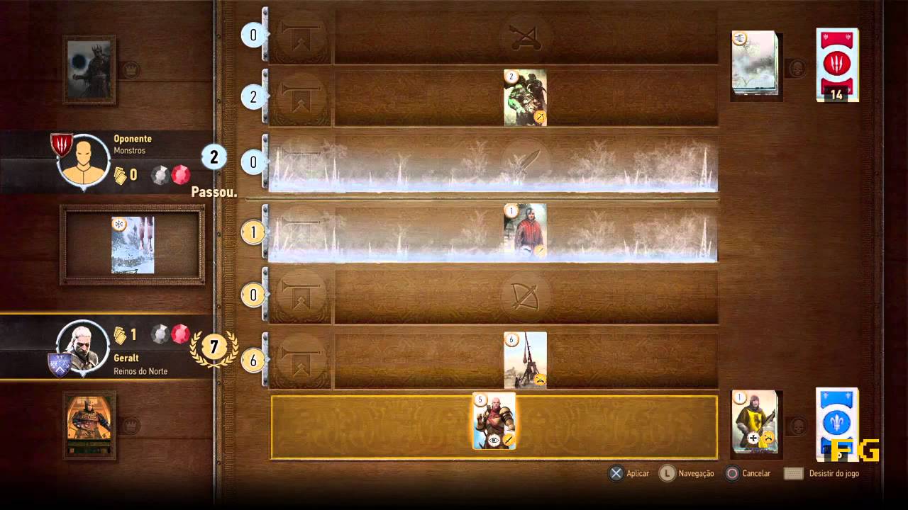 The Witcher 3 - Jogando Gwent em Velen (Centrobosque)