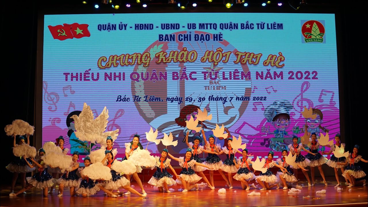 Múa tập thể “ Mùa thu em tới trường “ - CHUNG KHẢO HỘI THI HÈ 2022