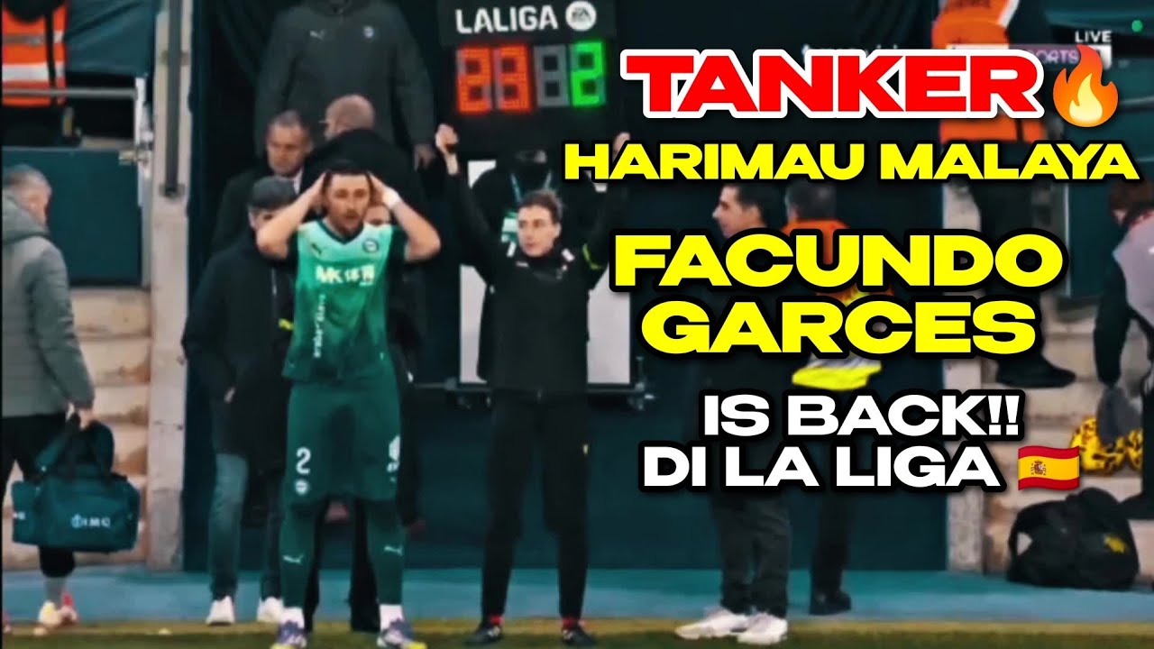 🔥Aksi TERBARU Facundo Garces COMEBACK Main LA LIGA di Deportivo Alaves vs Espanyol 2026