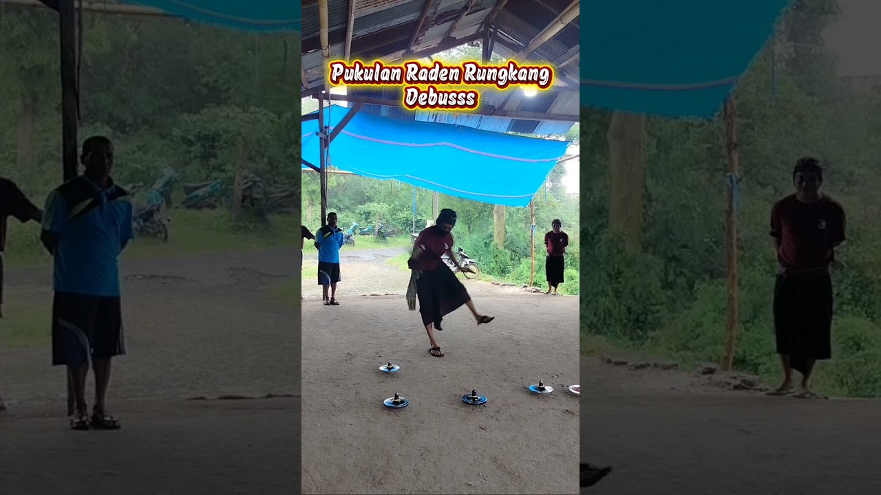 Lombok iron spinning top tournament 