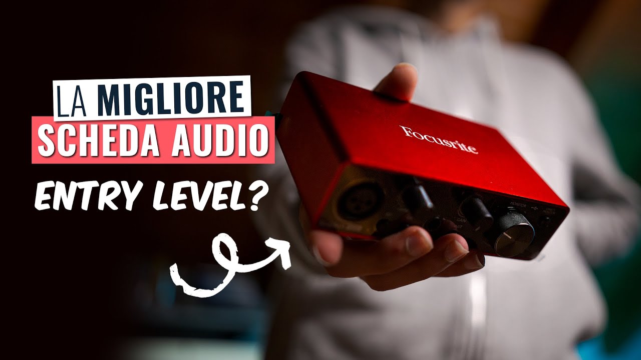 La MIGLIORE Scheda Audio ECONOMICA 🎸 Focusrite SCARLETT SOLO