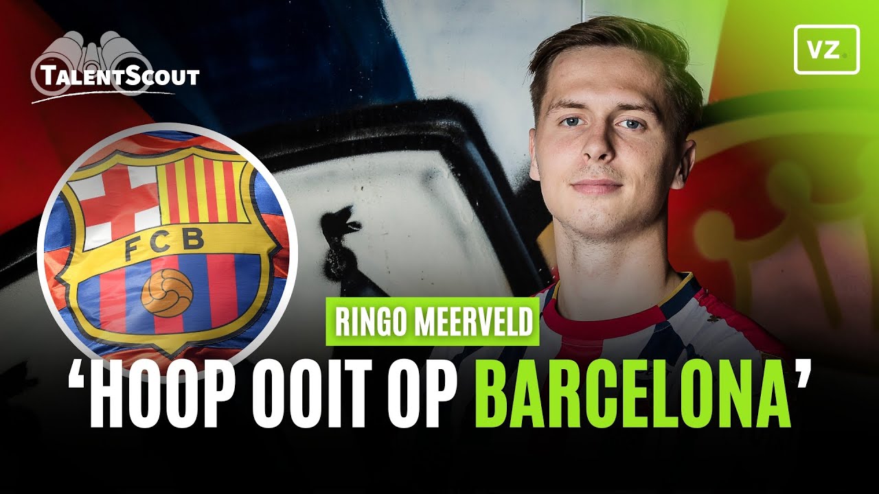 Ringo Meerveld: 'Ik hoop ooit voor FC Barcelona te voetballen'