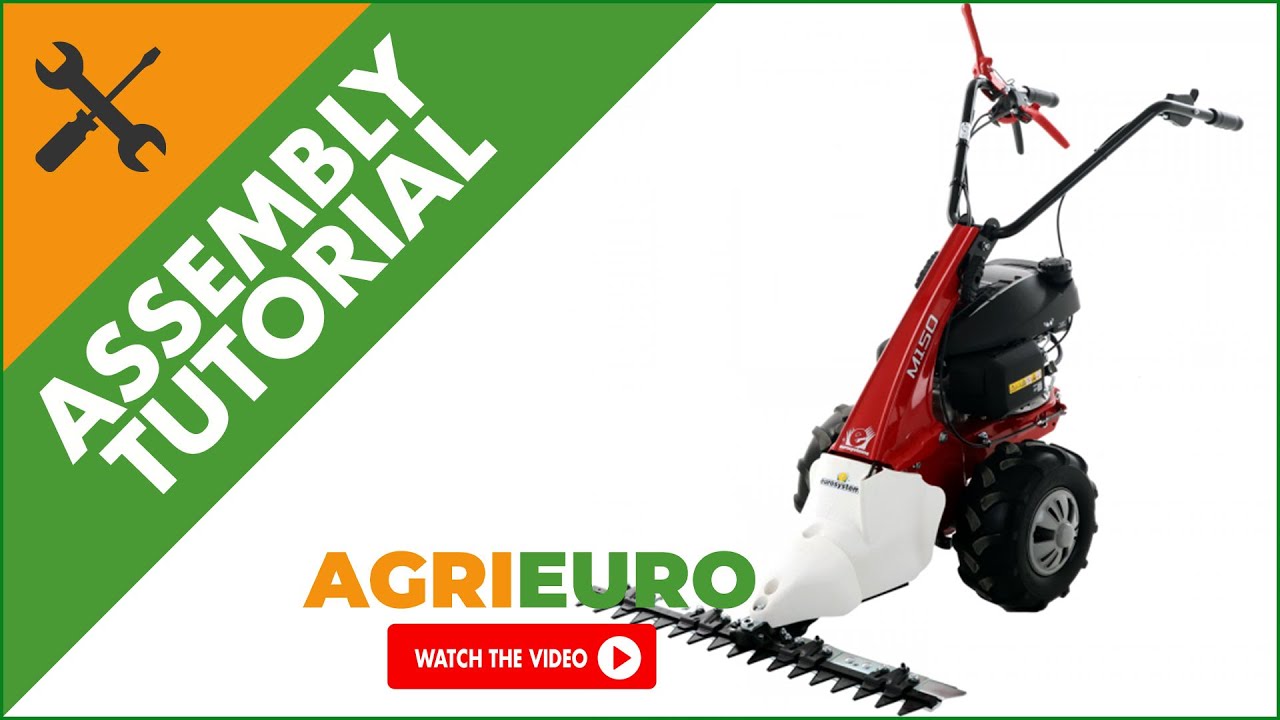 Eurosystems Minieffe M150 Scythe Mower - Assembly tutorial