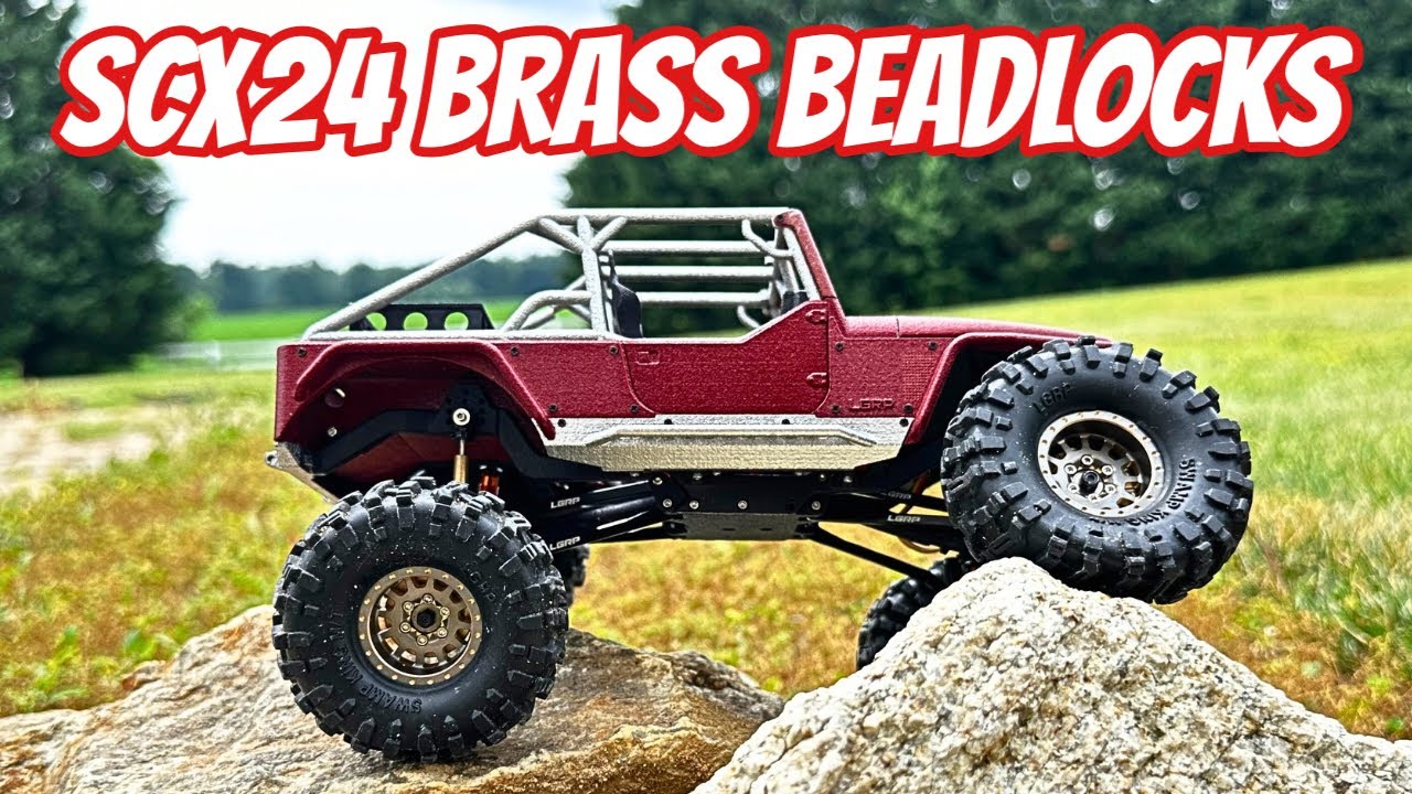 SCX24 INJORA BRASS BEADLOCKS, ARE THEY WORTH IT?